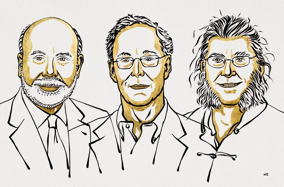 Лауреаты премии Sveriges Riksbank в области экономических наук 2022 года памяти Альфреда Нобеля Бен Бернанке, Дуглас Даймонд и Филипп Дайбвиг