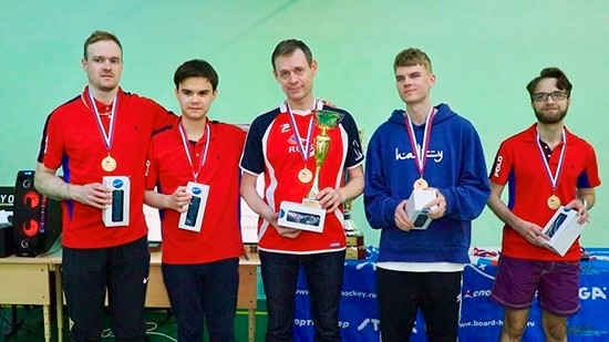 Глеб Васильев стал чемпионом России по настольному хоккею